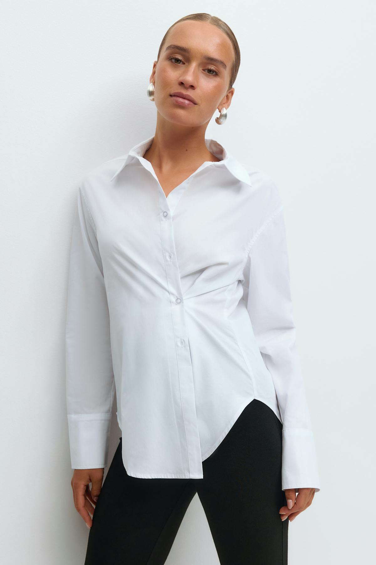 Poplin shirt - Blanc