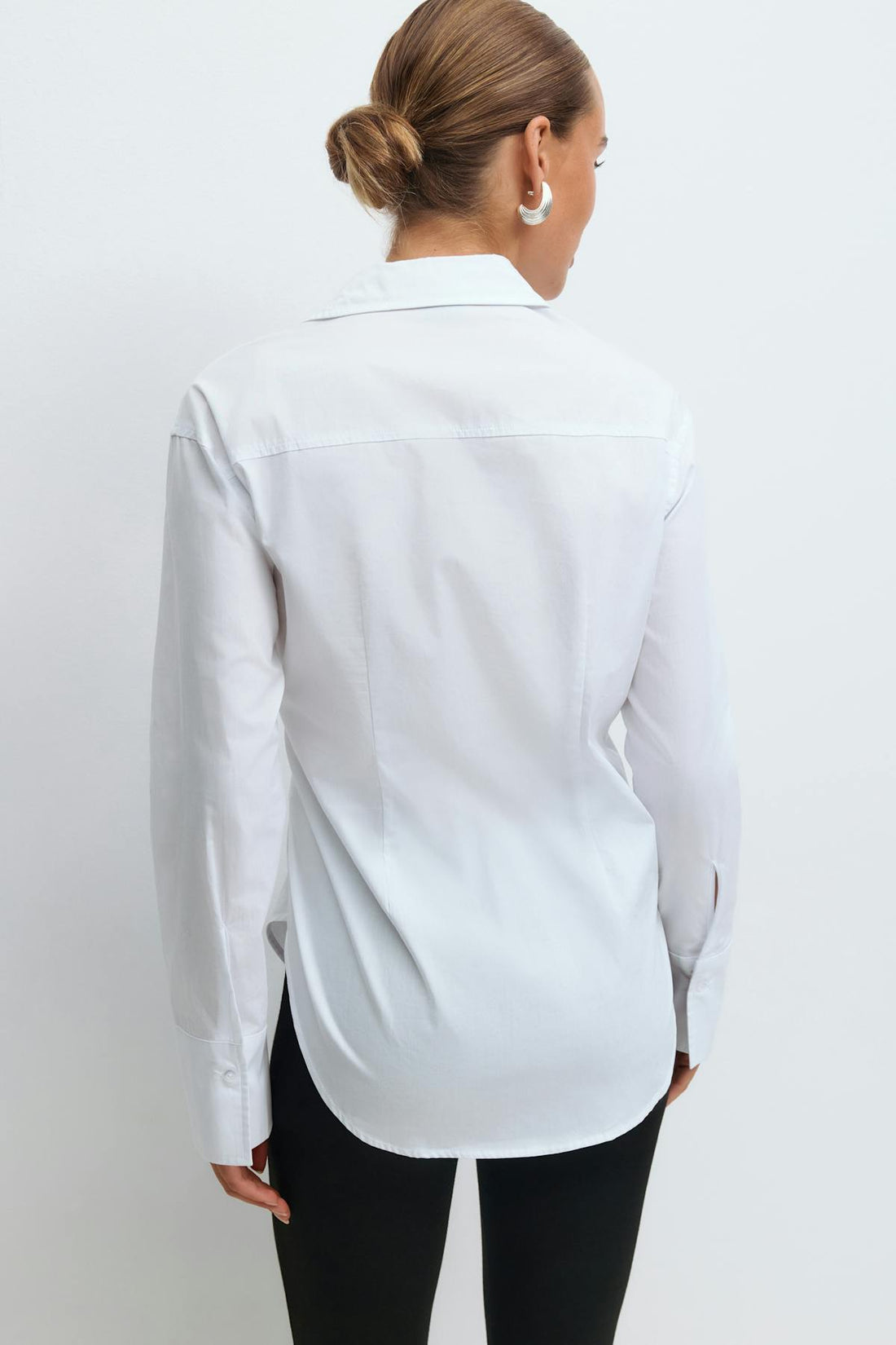 Poplin shirt - Blanc