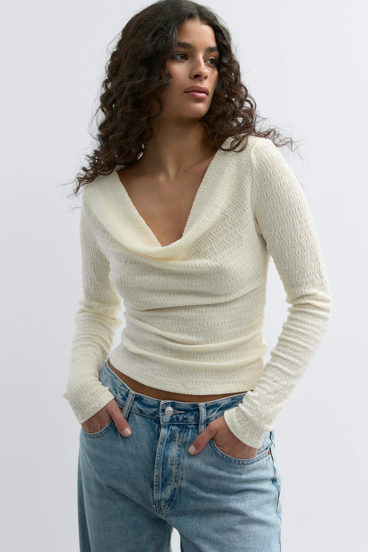 Open back top - Biking red