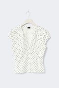 Short sleeve top - Blanc