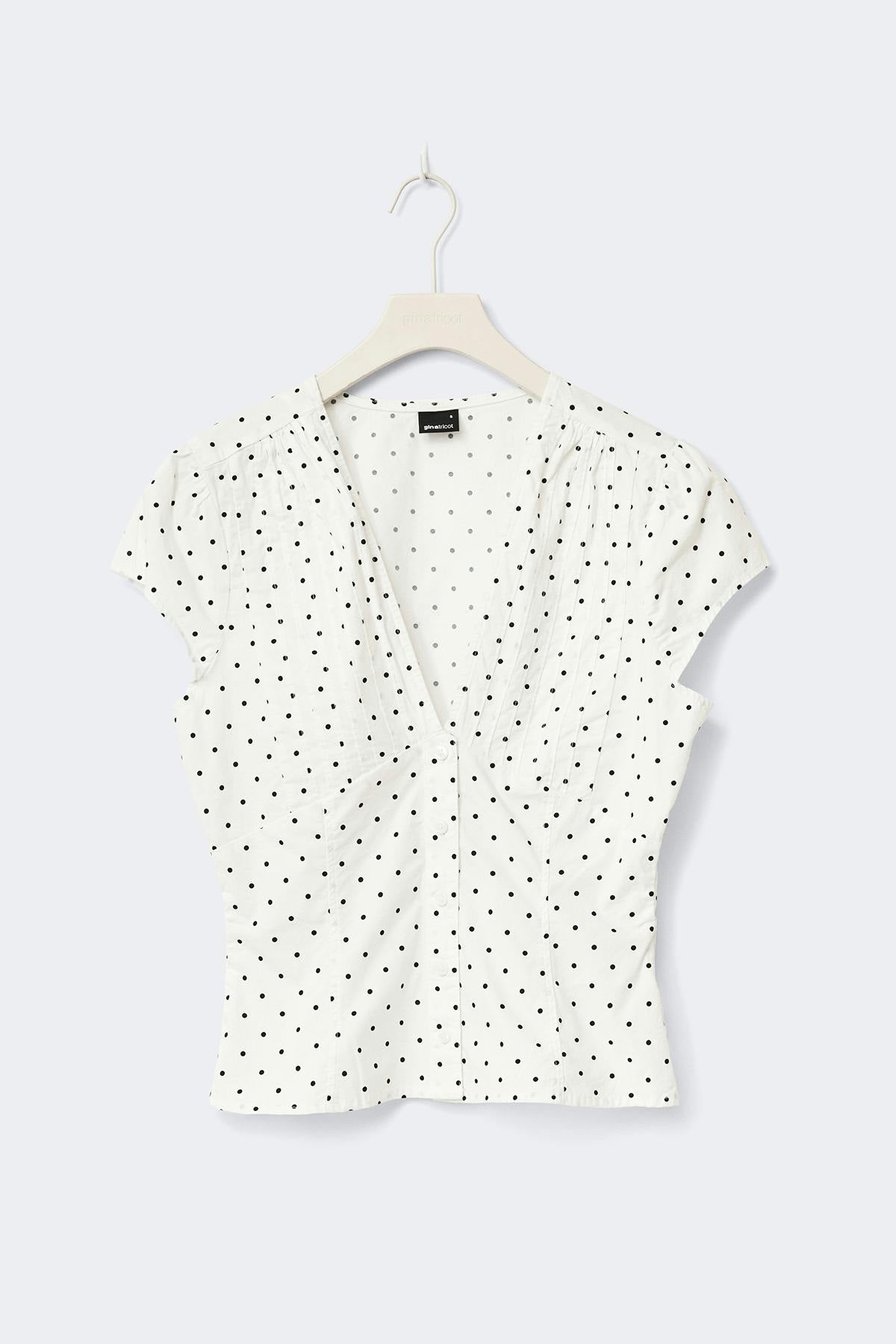 Short sleeve top - Blanc