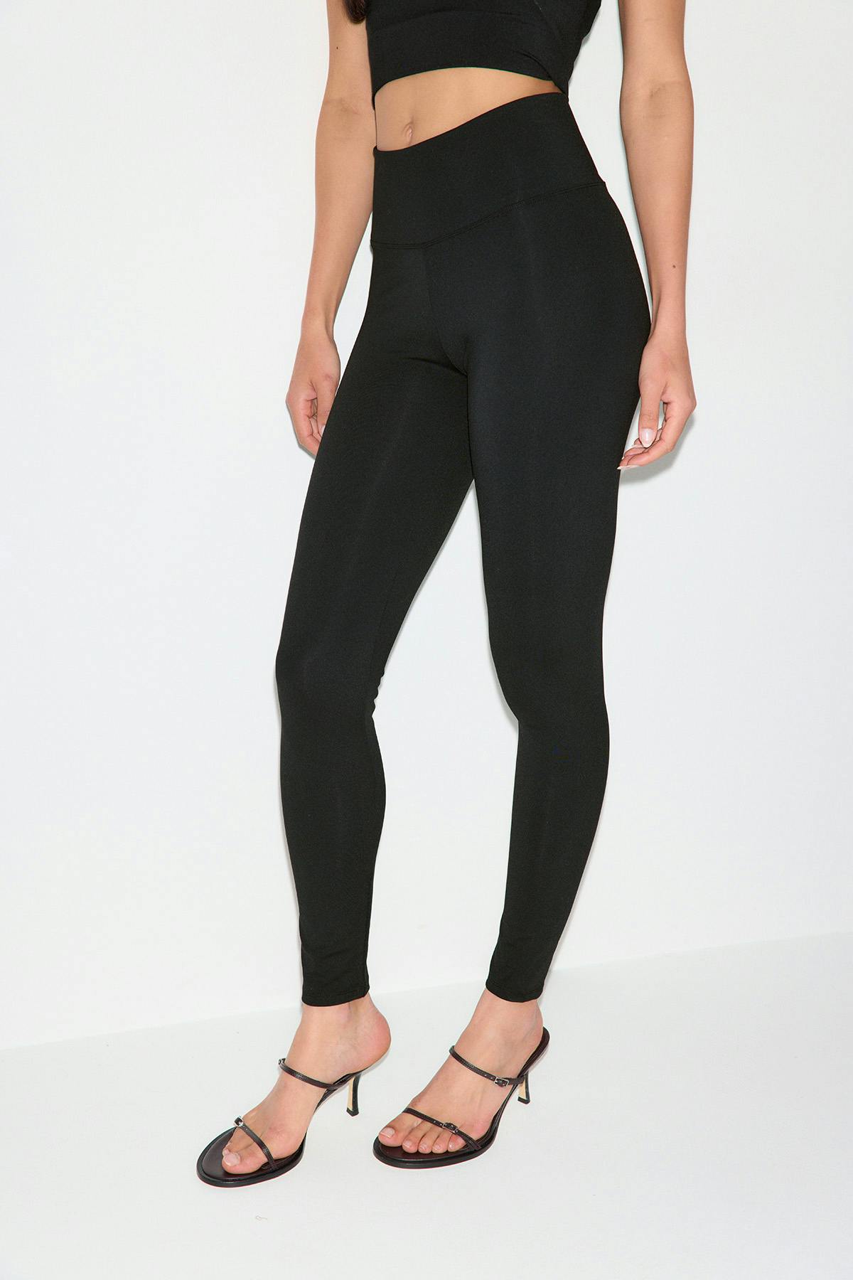 Highwaist leggings - Noir