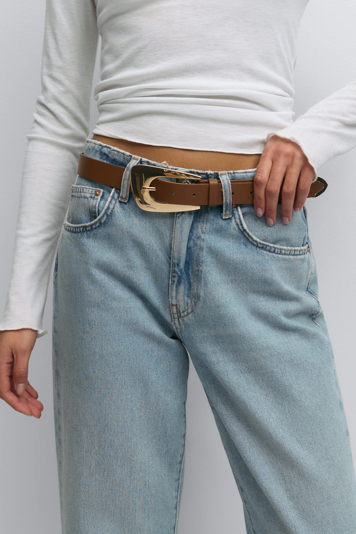 Hip belt - Gold/brown