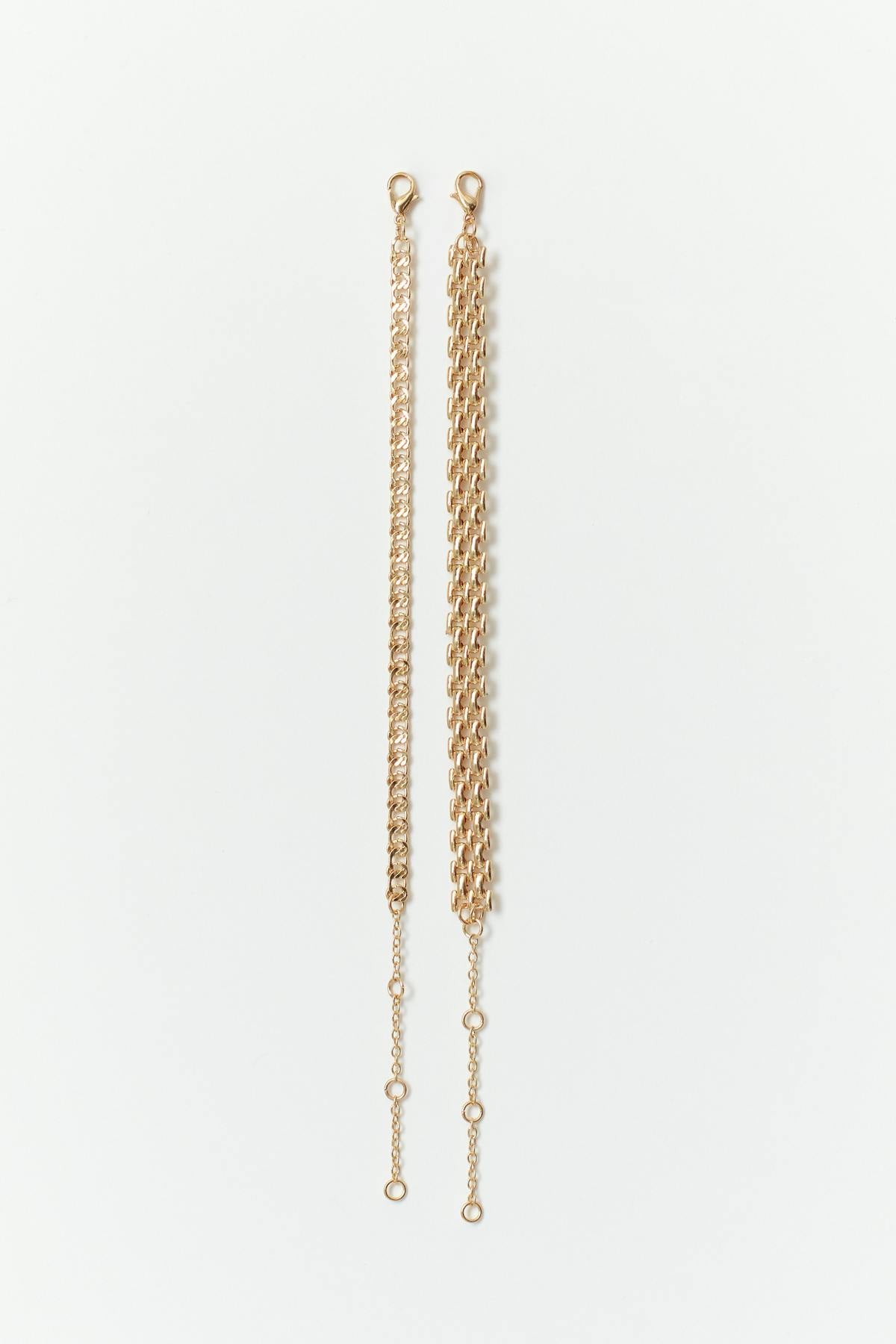 2-pack bracelet - Shiny silver