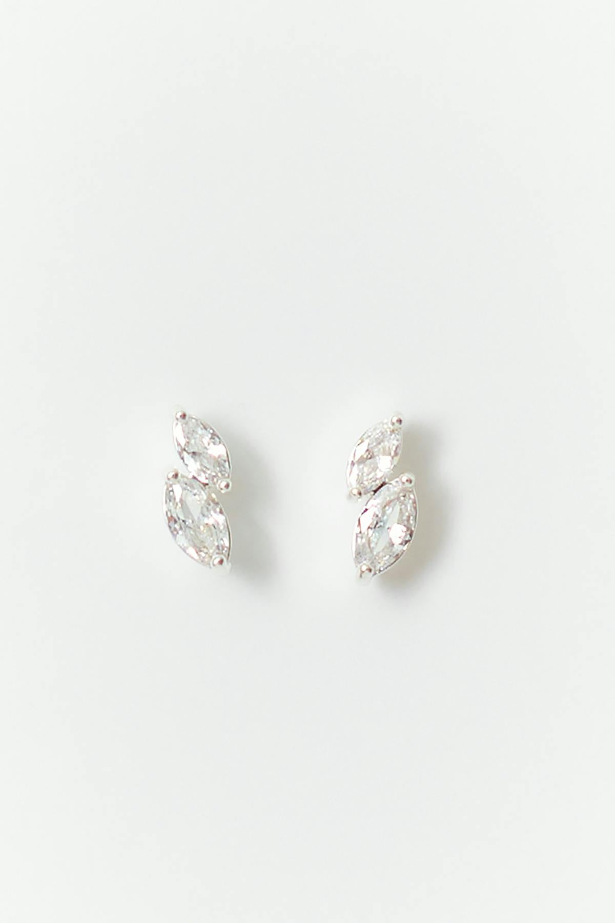 Stud earrings - Doré