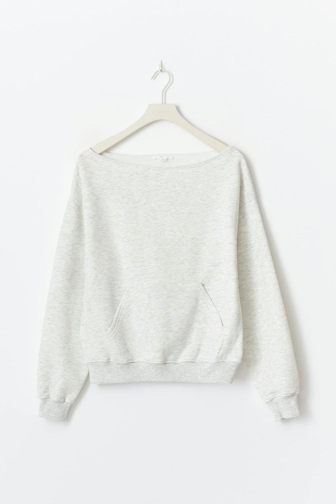14+ off shoulder sweater - Lt greymelange