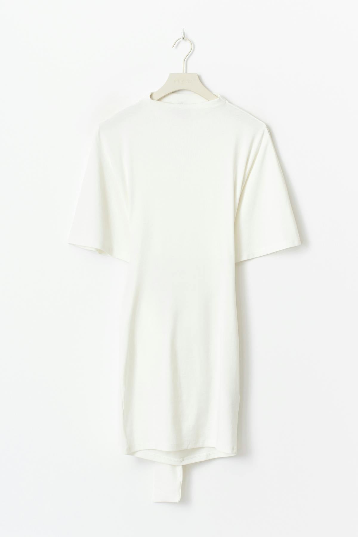 Tie back dress - Blanc cassé