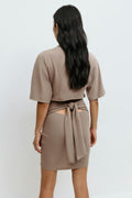 Tie back dress - Funghi