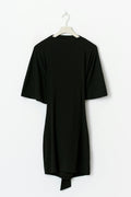 Tie back dress - Noir