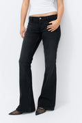 Low flare jeans - Mid blue