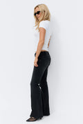 Low flare jeans - Mid blue