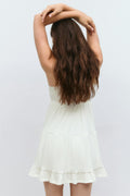 Boho strap dress - Blanc cassé