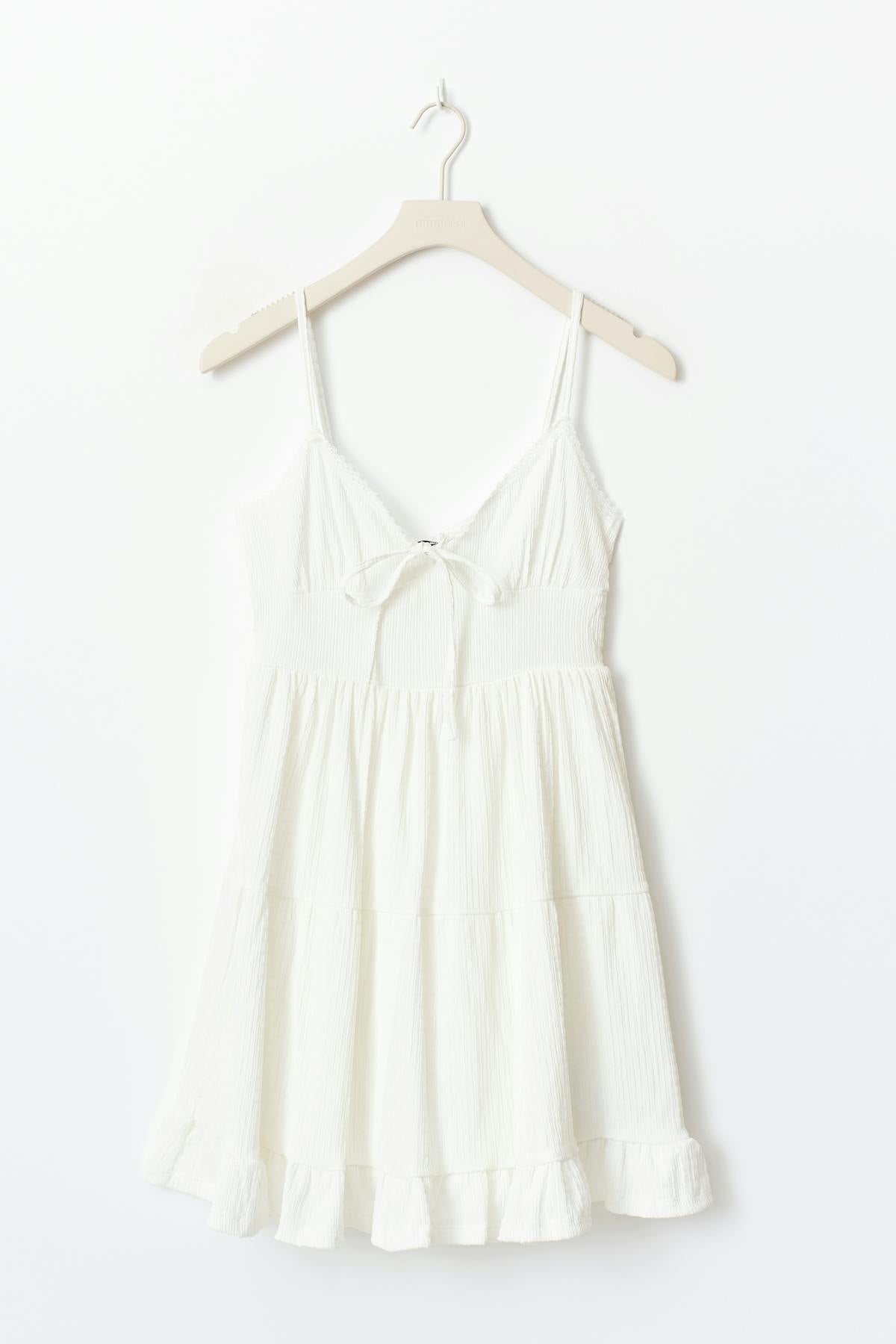 Boho strap dress - Blanc cassé