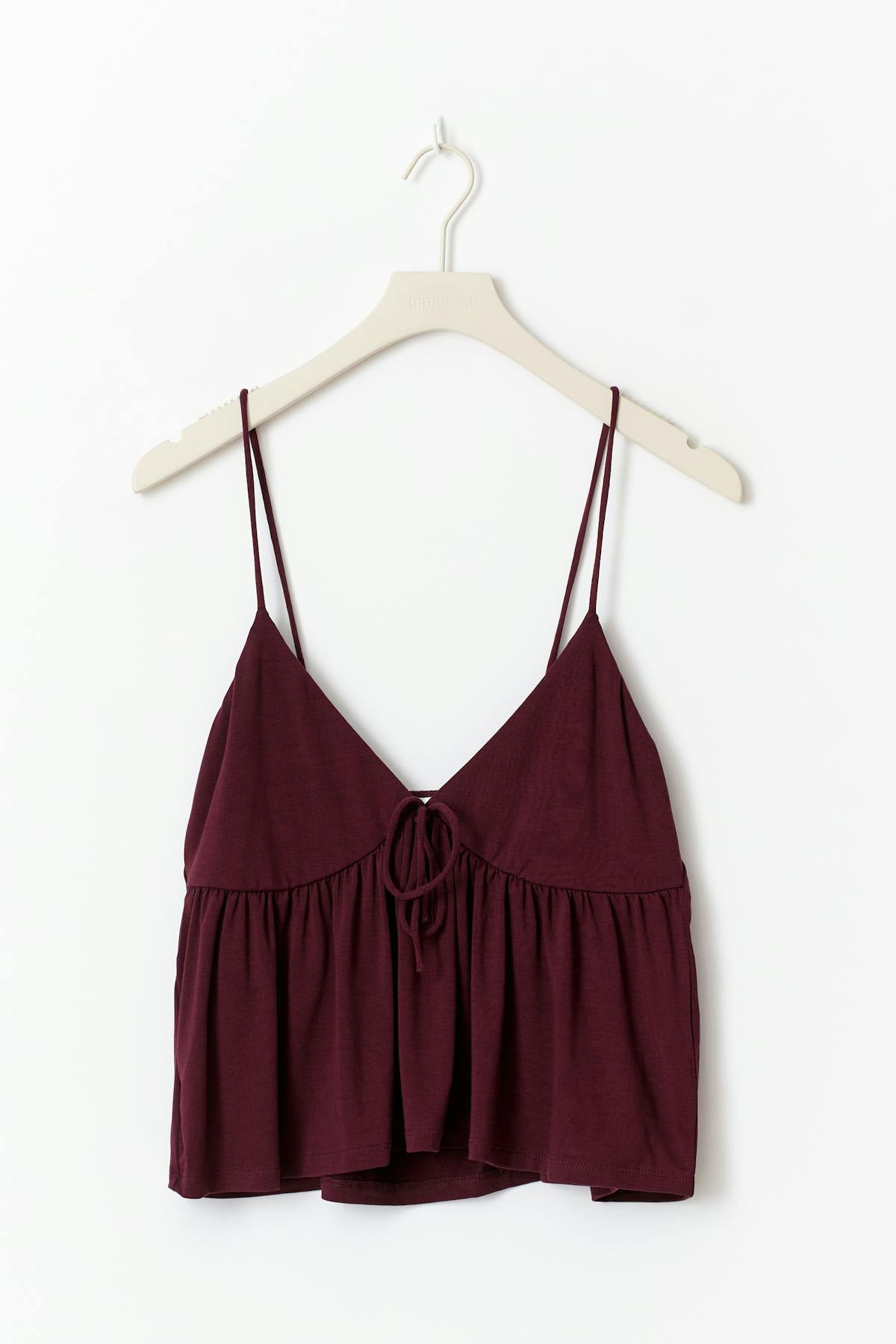 Triangle singlet - Bordeaux