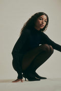 Premium polo top - Noir