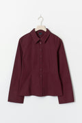 Shaped tie blouse - Noir
