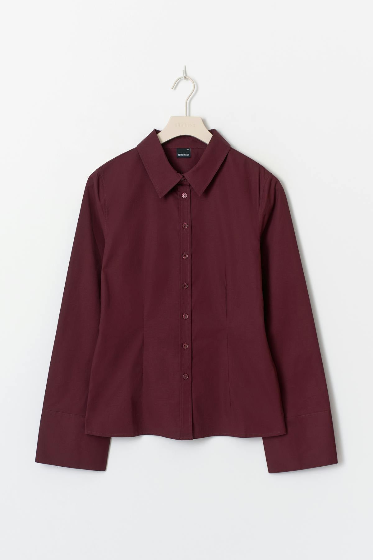 Shaped tie blouse - Noir