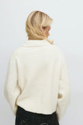 14+ loose cardigan - Warm white