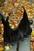 Fringe bag - Noir