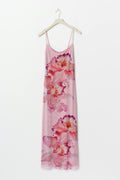 Mesh maxi dress - Orchid