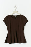 Peplum top - Ballet slipper