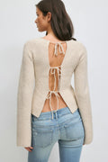 14+ knitted top - Gardenia