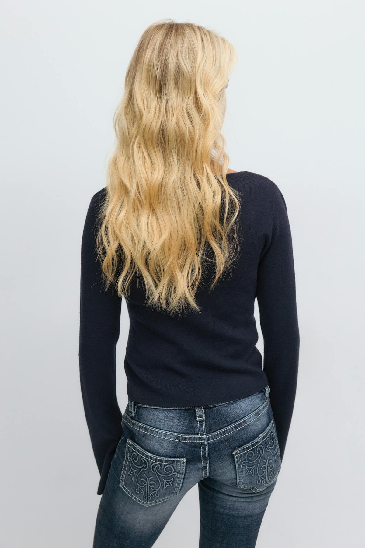 14+ knitted top - Marron