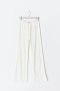 Pointelle loungwear trousers - Creme