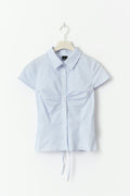 Striped blouse - Blue/stripe