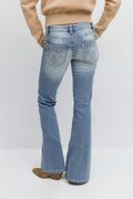 14+ hip hug flare jeans - Bleu clair