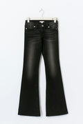 14+ hip hug flare jeans - Noir
