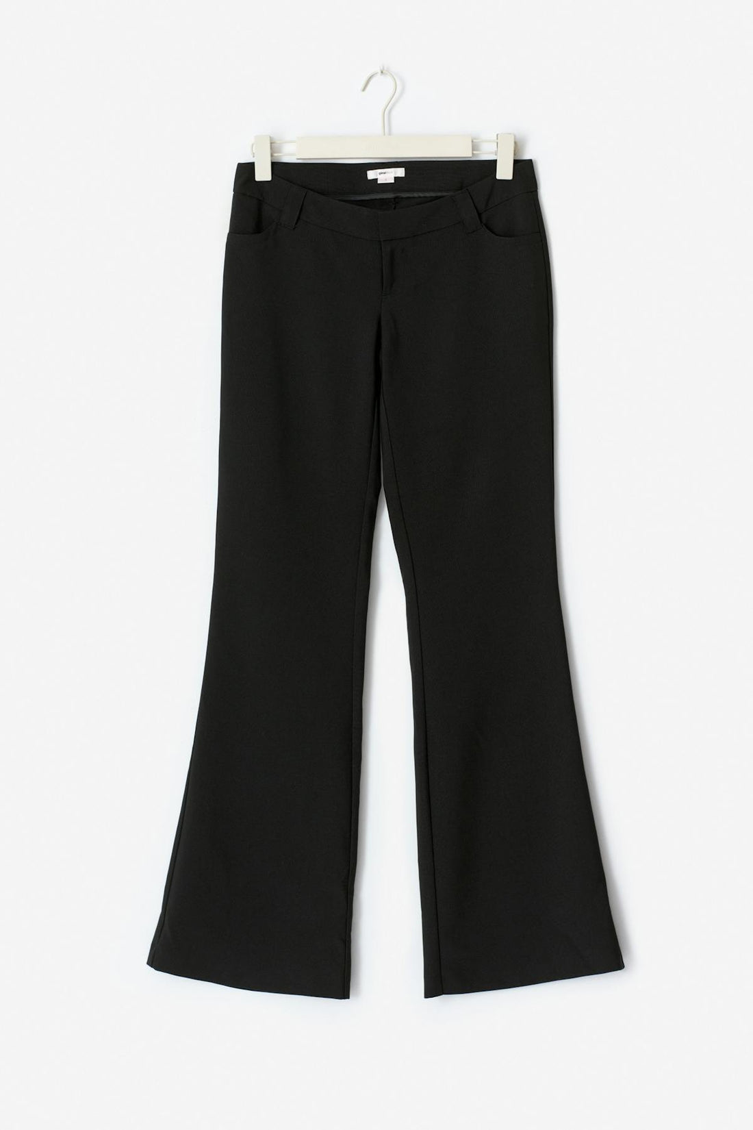 14+ low bootcut trousers tall - Noir