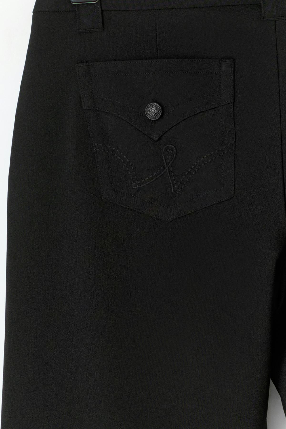 14+ low bootcut trousers tall - Noir
