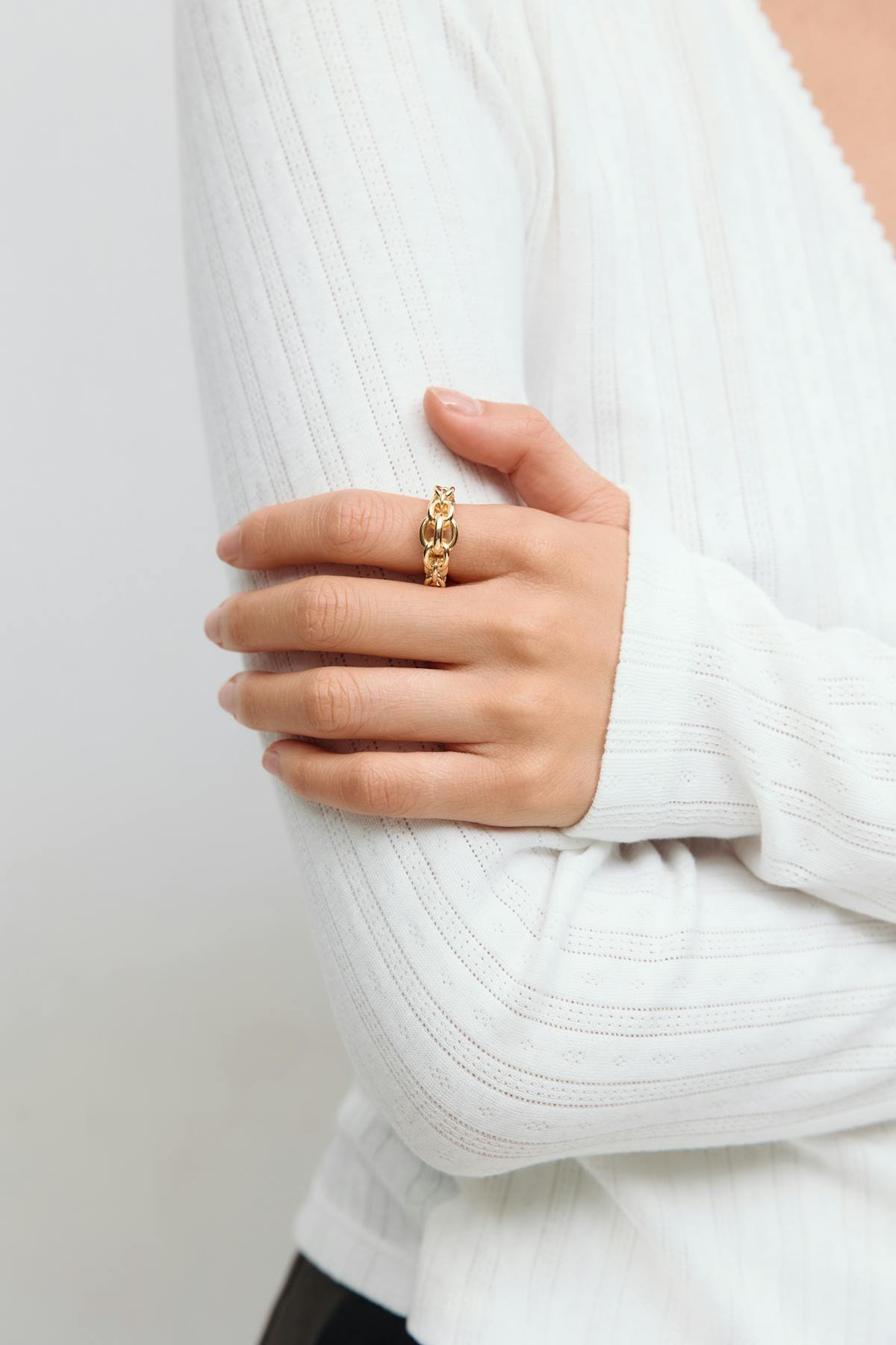 Chain ring - Doré