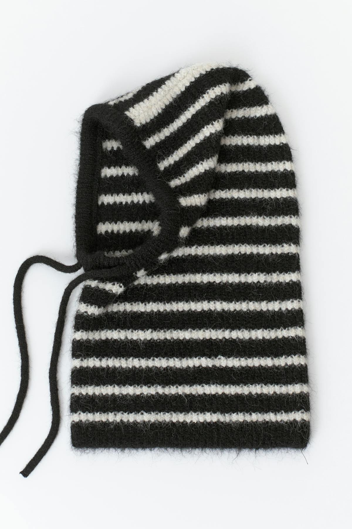 Striped balaclava