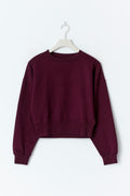 Y cropped sweater - Wine tasting