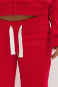 14+ low waist sweatpants - Blue slit