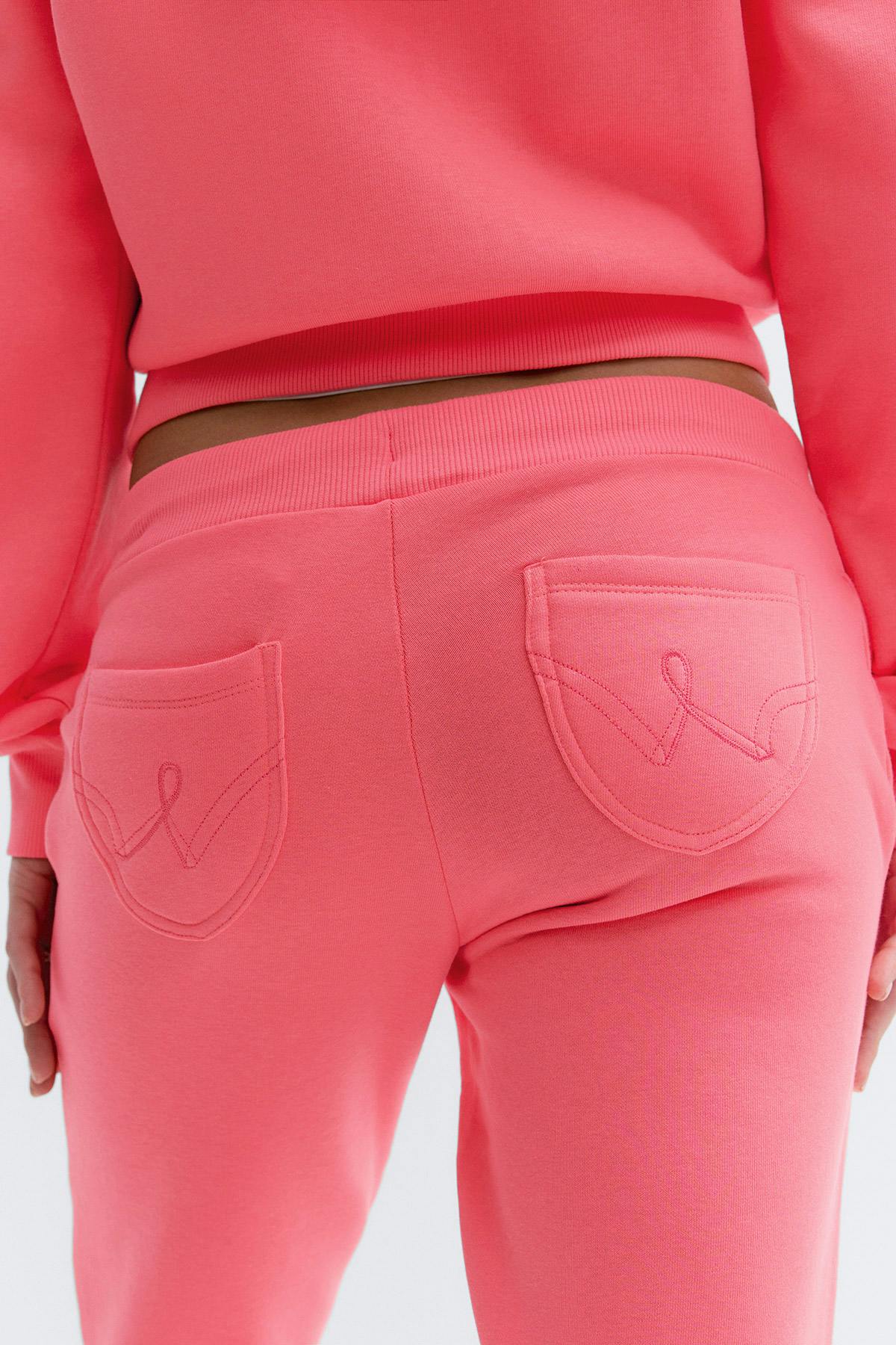 14+ low waist sweatpants - Corail