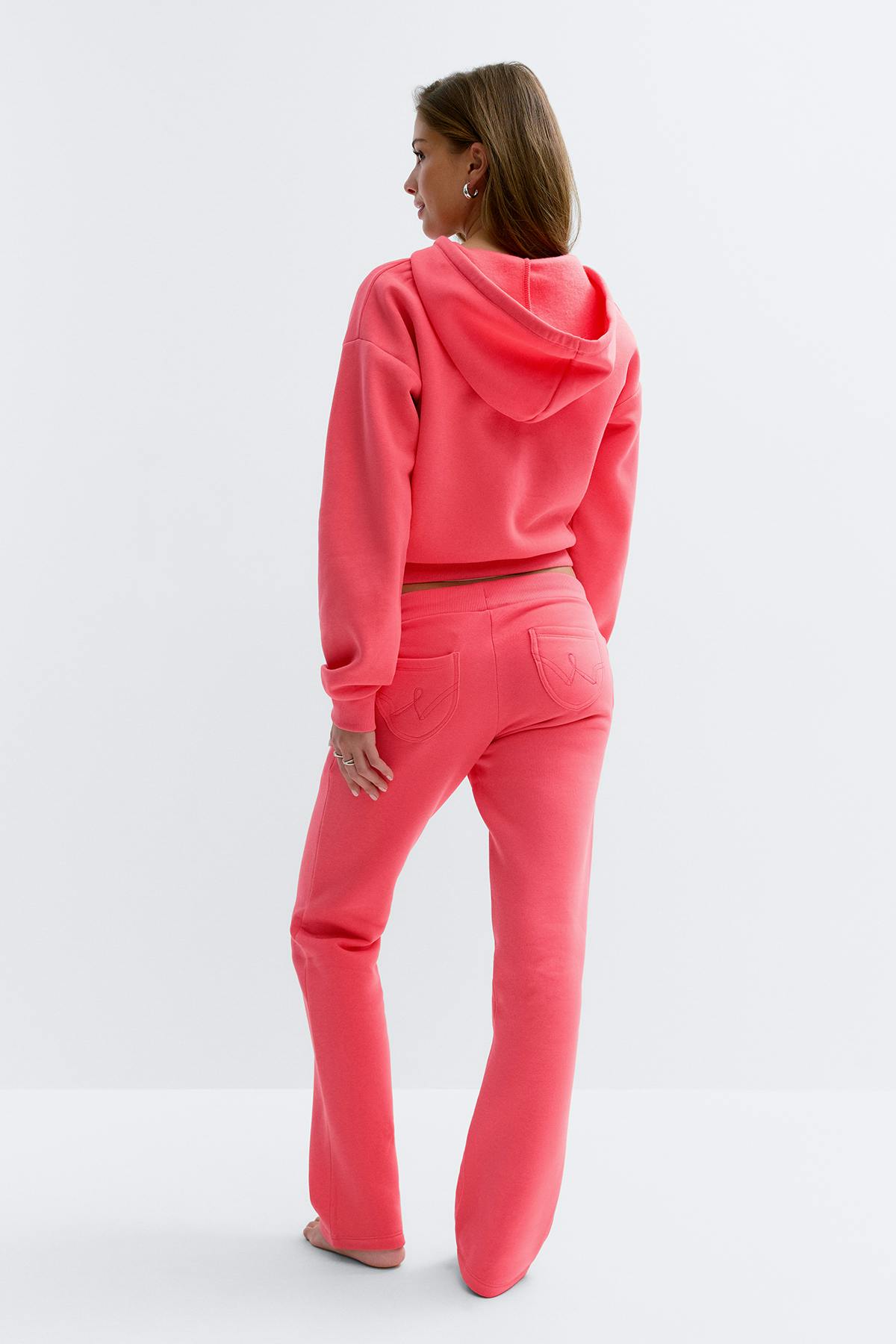14+ low waist sweatpants - Corail