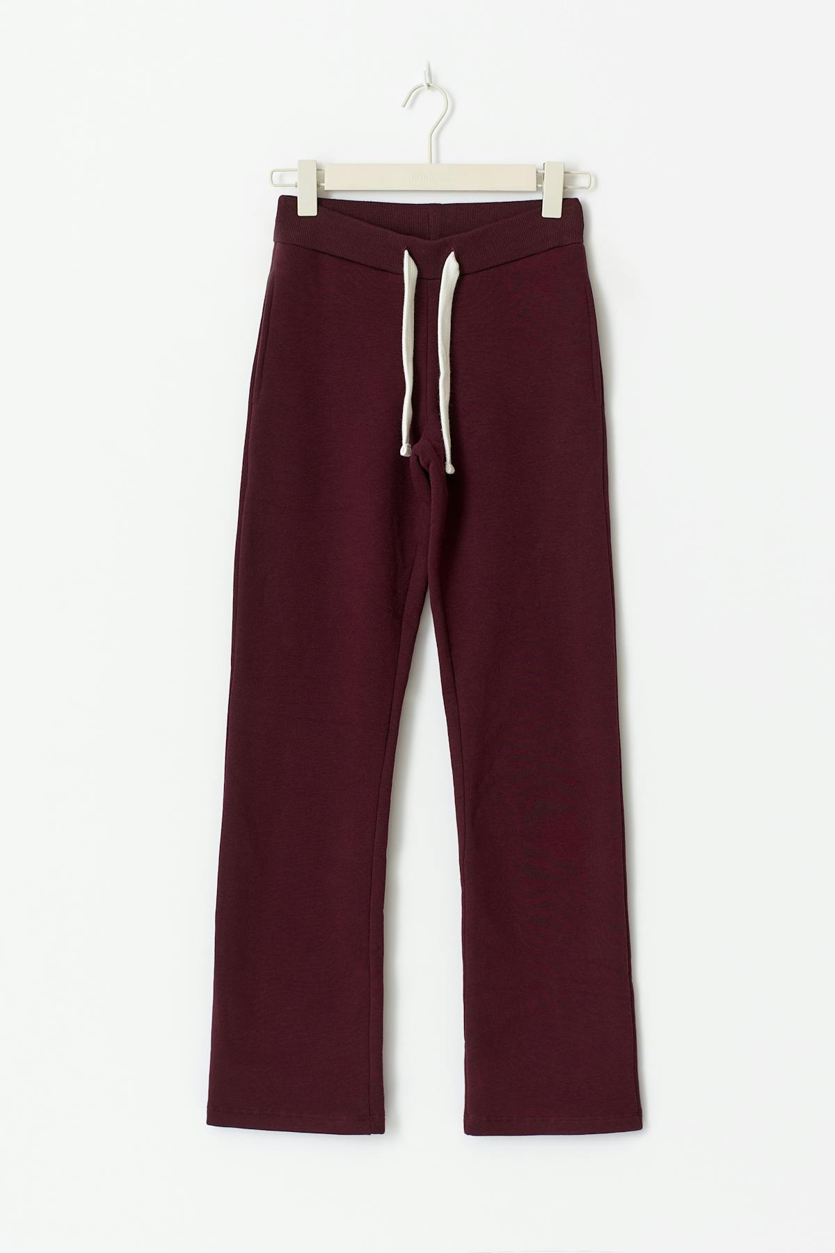 14+ low waist sweatpants - Bordeaux