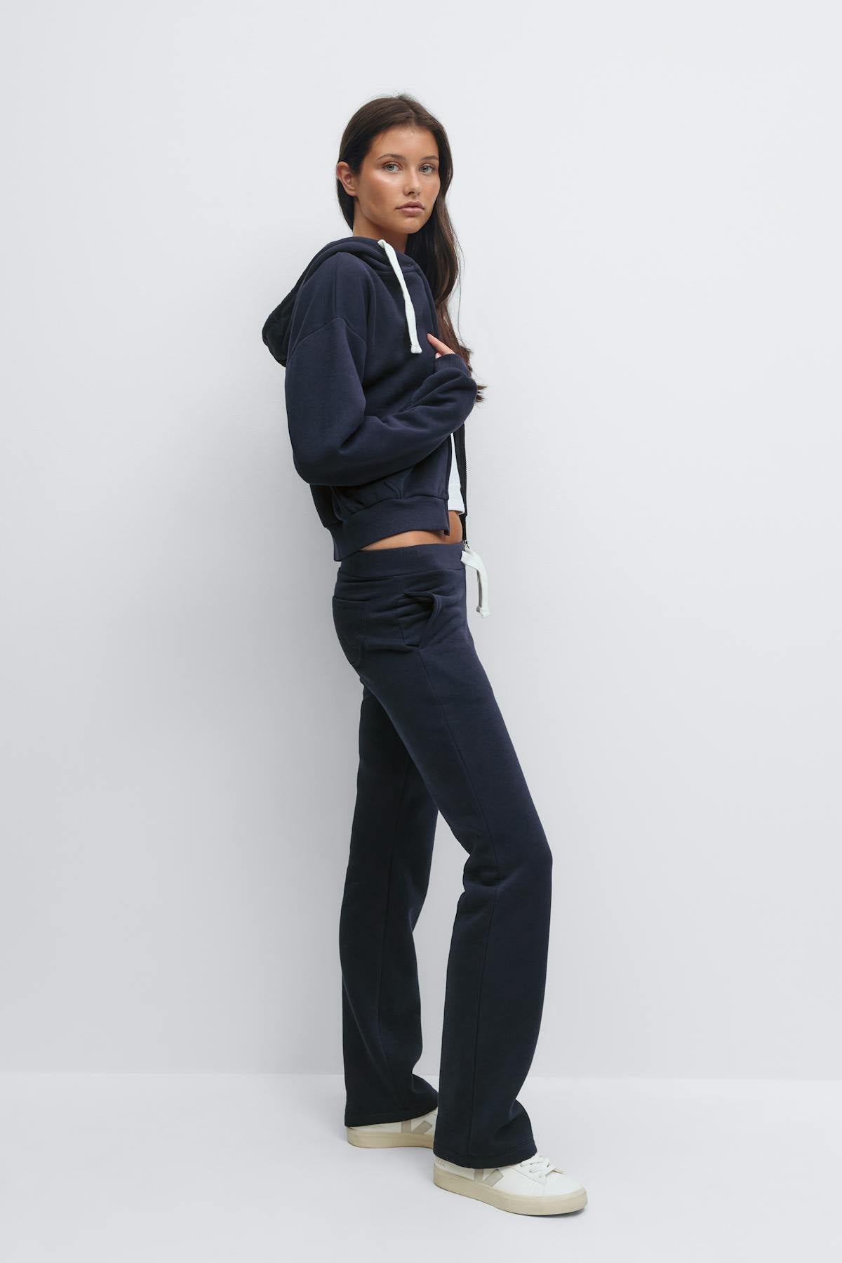 14+ low waist sweatpants - Bleu marine