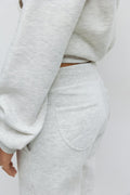 14+ low waist sweatpants - Lt grey melange