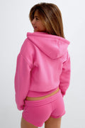 14+ zip hoodie - Blue slit