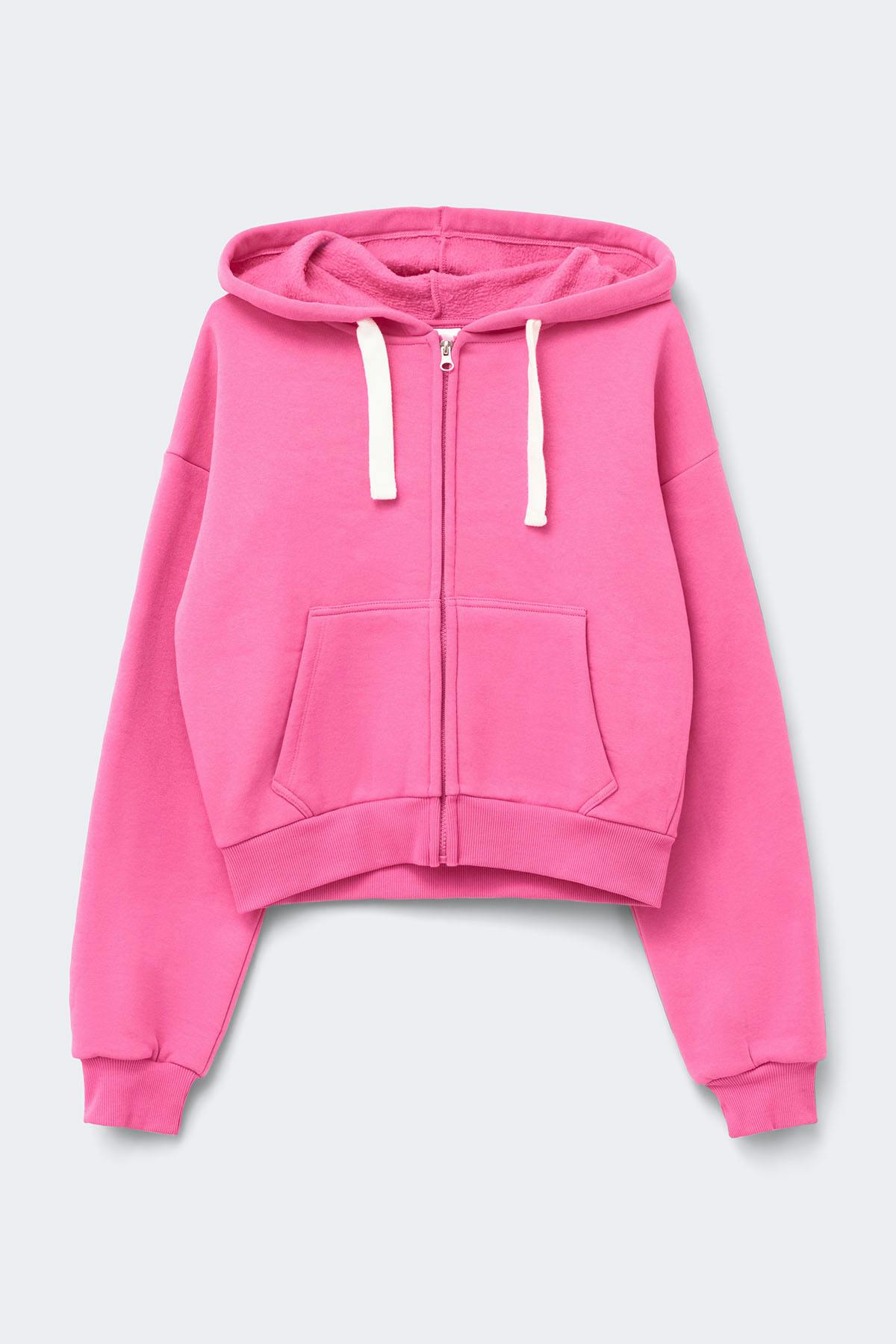 14+ zip hoodie - Blue slit