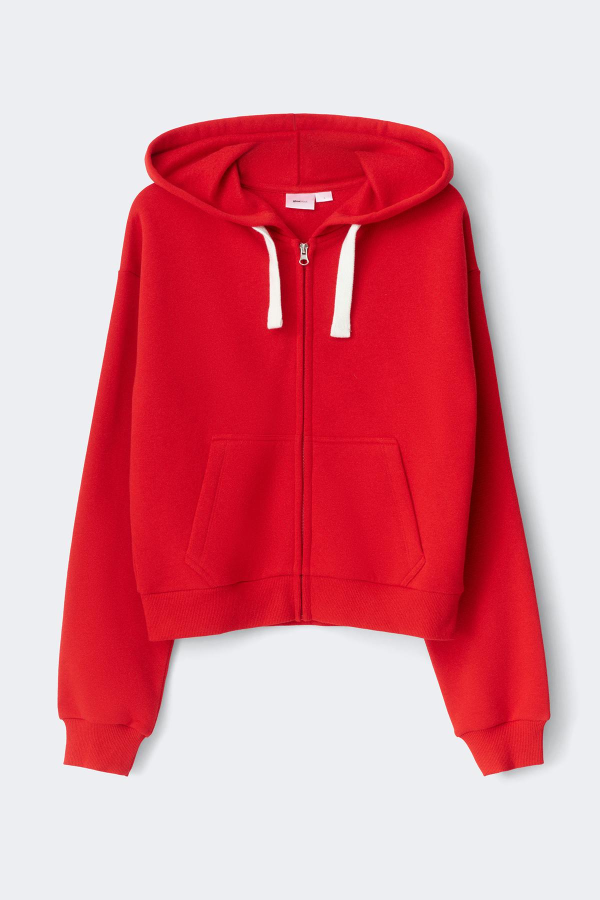 14+ zip hoodie - Strong pink