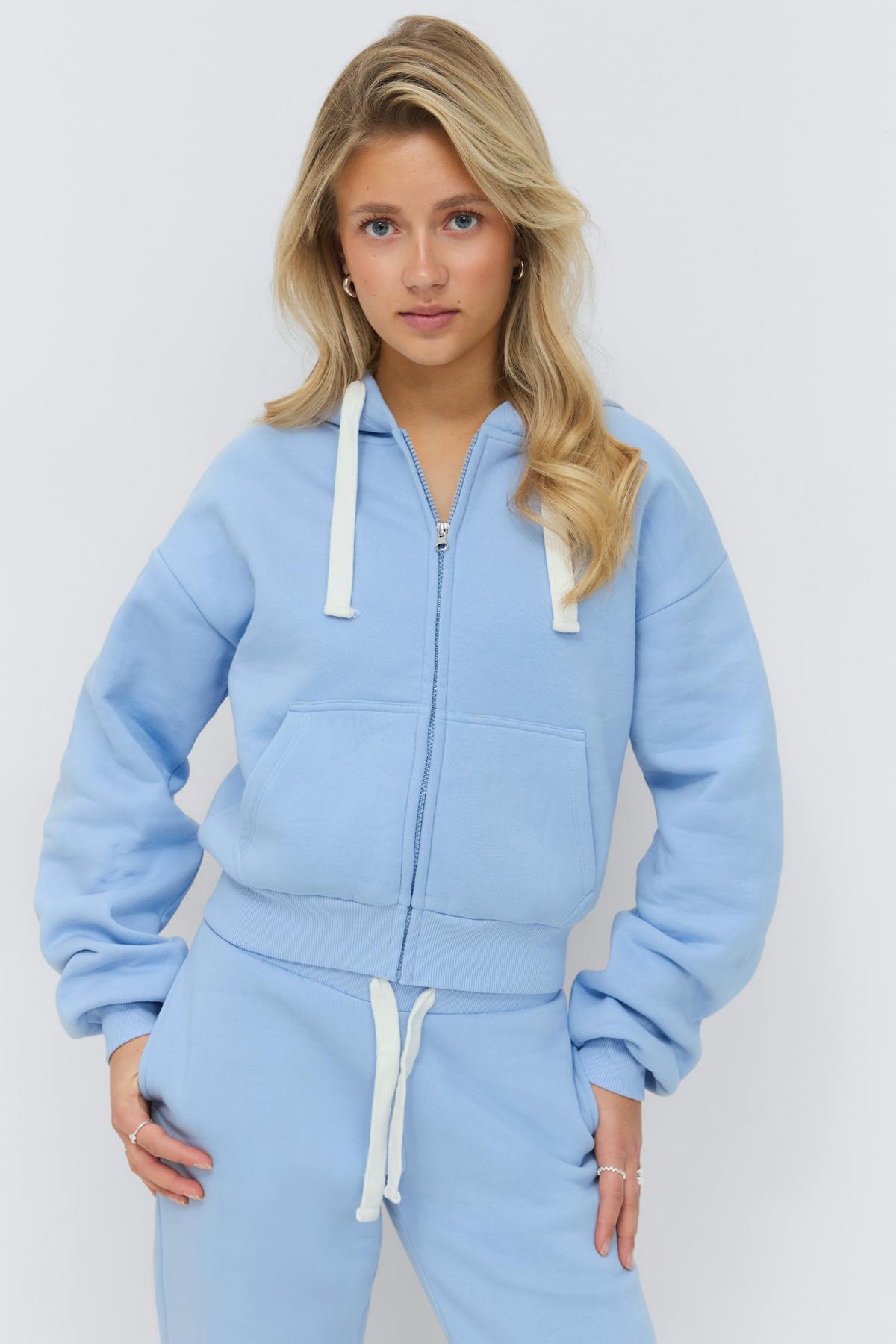 14+ zip hoodie - Bleu