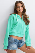 14+ zip hoodie - Lt grey melange