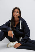 14+ zip hoodie - Lt grey melange