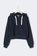 14+ zip hoodie - Bleu marine