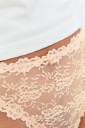 2-pack flirty lace thong - Peachy pink